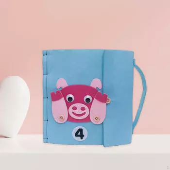 Детская книга раннего образования DIY набор подарков для детей ткань для мальчиков и девочек