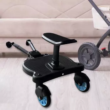 Детская коляска с бортиком для большинства марок колясок Blue Wheel