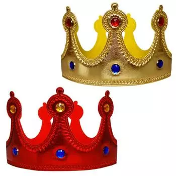 Детская Корона на день рождения, детская праздничная тканевая повязка на голову для девочек, рождественский эластичный реквизит для фотосессии, наряды для фотосессии для ребенка одного года 54 CM синий