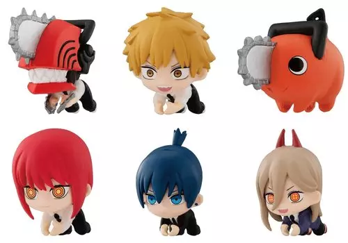 Детская кроватка Hug Cot Chainsaw Man [Набор из 6 видов (Полный Полный)] Игрушка-капсула Gacha Gacha