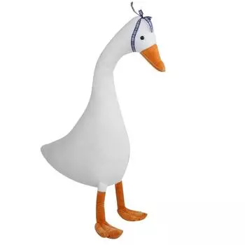 Детская мягкая милая плюшевая игрушка в виде животного, милая детская кукла-гусь, украшение на день рождения, подарок 80 см 80cm / 31.5in