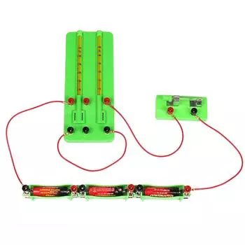 Детская обучающая игрушка STEM для физики, базовый набор для экспериментов по электричеству и домашнему обучению