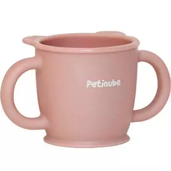 Детская силиконовая чашка для младенцев Petit Nube, румяная роза, 1 шт.