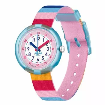 Детские часы STRIPY PINK Stripe Pink FPNP113 [Flick Flak]