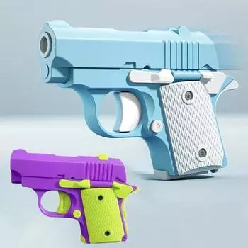 Детские игрушечные пистолеты, модель 3D мини 1911, гравитационная печать, игрушка-непоседа для детей и взрослых, игрушка для снятия стресса, подарок для детей