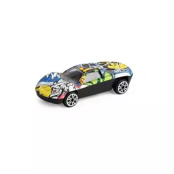 Детские игрушки из сплава 1:72 Сплавная Модель Машины Цвет Граффити Мини-Самокат Подарок Детская Машина