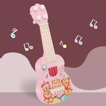 Детские игрушки Музыкальные инструменты Детские игрушки Укулеле Гитара Монтессори Развивающие игрушки Обучающие игрушки для детей Музыкальные игры для малышей