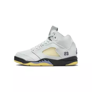 Детские кроссовки A Ma Manire x Air Jordan 5 Retro TD Dawn Grey Photon-Dust Black FZ3357-004 26