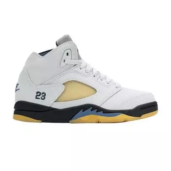 Детские кроссовки A Ma Manire x Air Jordan 5 Retro PS Dawn Grey Photon-Dust Black FZ3356-004 35