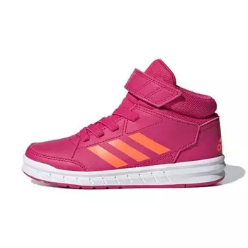 Детские кроссовки adidas AltaSport Mid J Real Magenta Pink Hi-Res-Coral Footwear-White G27121