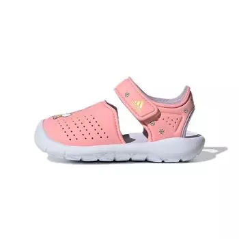 Детские кроссовки adidas Disney x FortaSwim Stripes Infant Daisy Duck Pink Glow-Pink Bright-Yellow FW6058 21