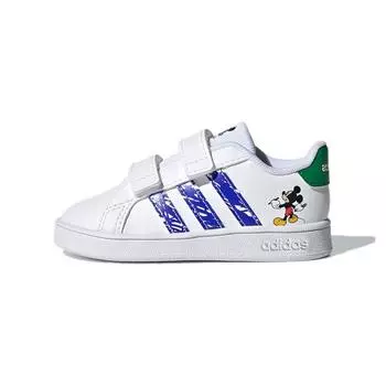 Детские кроссовки adidas Disney x Grand Court I Mickey and Minnie Mouse White Cloud-White Sonic-Ink GZ3317 21