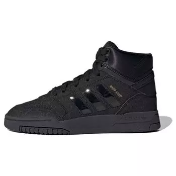 Детские кроссовки adidas Drop Step J Black Team Gold Core-Black FV7411