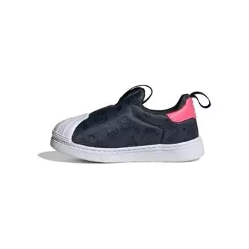 Детские кроссовки Adidas Hello Kitty x Superstar 360 I Hello Kitty and Friends Black Carbon Core-Black IF3553 25