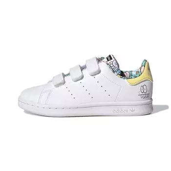 Детские кроссовки adidas Kevin Lyons x Stan Smith CF J Playful Artwork White Cloud-White Clear-Sky H05271 34