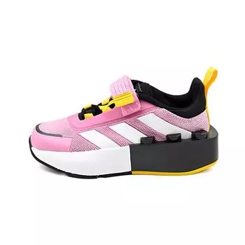 Детские кроссовки Adidas LEGO x Tech Runner EL Little Kid Bliss Orchid Purple Cloud-White Core-Black HP5880 36