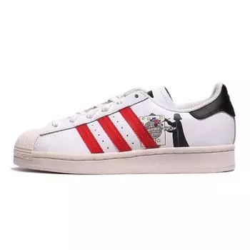 Детские кроссовки Adidas Star Wars x Superstar Big Kid New Hobbies White Cloud-White Scarlet FX5938 39