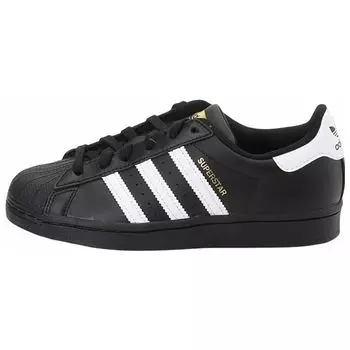Детские кроссовки adidas Superstar J Black White Core-Black Cloud-White EF5398