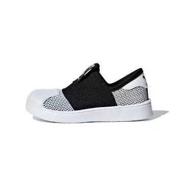 Детские кроссовки adidas Superstar SMR 360 I Core Black, белый CG6586
