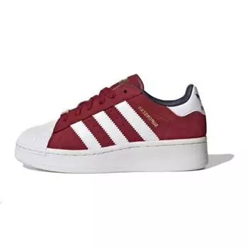 Детские кроссовки adidas Superstar XLG J Collegiate Burgundy Red Cloud-White Collegiate- Navy IG0287 40