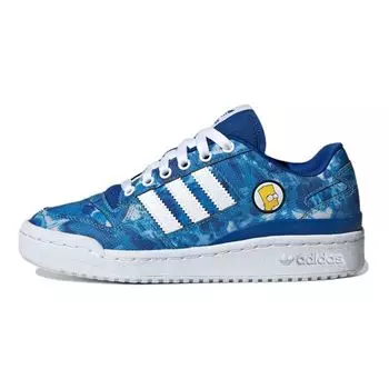 Детские кроссовки adidas The Simpsons x Forum Low Big Kid Bart Simpson Blue Royal-Blue Cloud-White GZ1775 36