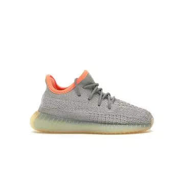 Детские кроссовки Adidas Yeezy Boost 350 V2 Infant Desert Sage, зеленые FX9041