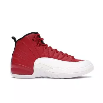 Детские кроссовки Air Jordan 12 Retro GS Gym Red Белый Черный 153265-600
