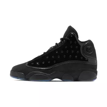 Детские кроссовки Air Jordan 13 Retro GS Cap and Gown Черный 884129-012