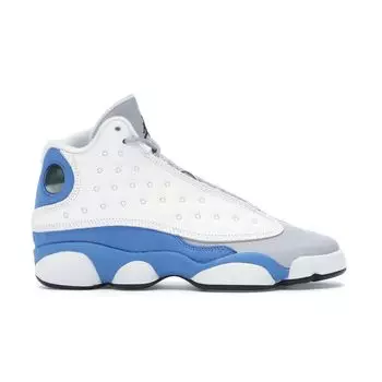 Детские кроссовки Air Jordan 13 Retro GS Italy Blue White Black Wolf-Grey 439358-107