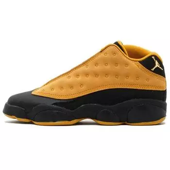 Детские кроссовки Air Jordan 13 Retro Low GS Chutney 2017 Tan Black 310811-022