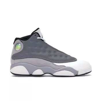 Детские кроссовки Air Jordan 13 Retro PS Atmography Grey White University-Red Black 414575-016