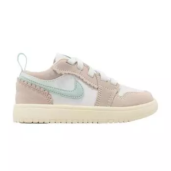 Детские кроссовки Air Jordan 1 Low ALT SE PS Scalloped Edge Pink Guava-Ice Jade-Ice DZ6961-800 28