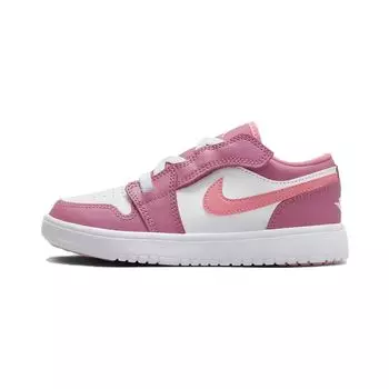 Детские кроссовки Air Jordan 1 Low ALT PS Desert Berry Розовый Белый Коралл-Мел BQ6066-616 35