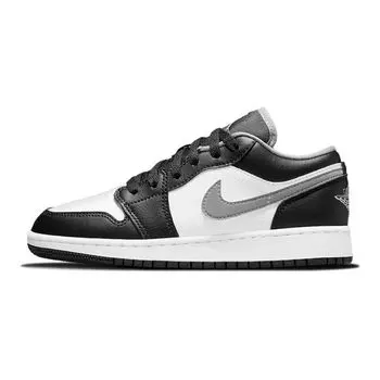 Детские кроссовки Air Jordan 1 Low GS Black Medium Grey White 553560-040 40