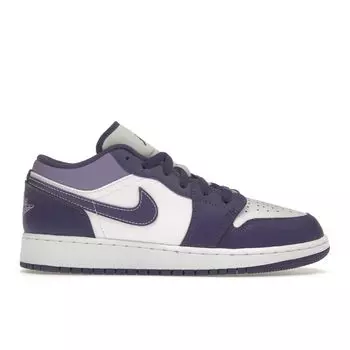 Детские кроссовки Air Jordan 1 Low GS Sky J Purple Sky-J-Light-Purple White 553560-515 40