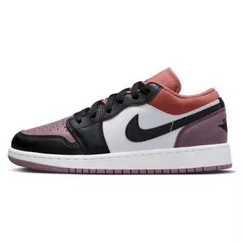 Детские кроссовки Air Jordan 1 Low SE GS Sky J Mauve Purple White Sky-J-Orange FB9908-102