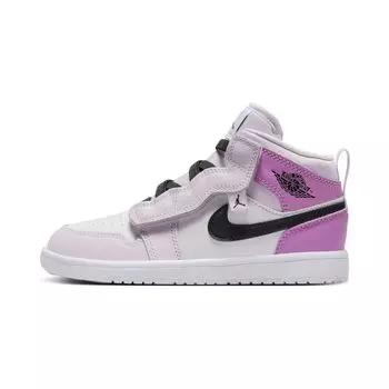 Детские кроссовки Air Jordan 1 Mid ALT PS Barely Grape Purple Black White AR6351-501 29.5