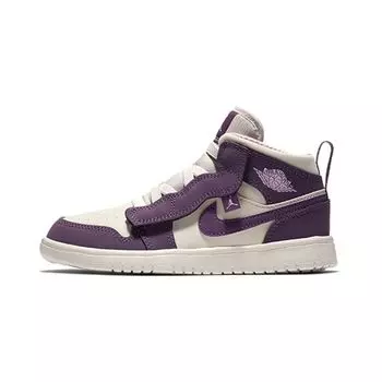 Детские кроссовки Air Jordan 1 Mid ALT PS Pro Purple Desert-Sand AT4612-500 33.5
