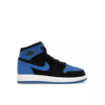 Детские кроссовки Air Jordan 1 Retro High OG PS Royal Reimagined Blue Black Royal-Blue FD1412-042 28