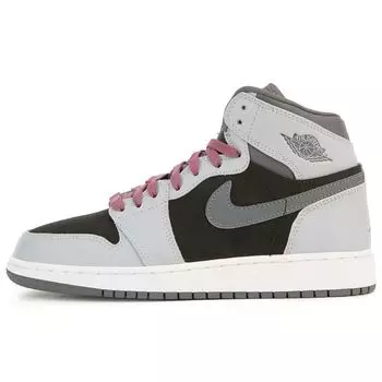 Детские кроссовки Air Jordan 1 Retro High GG Wolf Grey Wlf-Gry Sprt-Fchs-Blk-Drk-Gry 332148-009