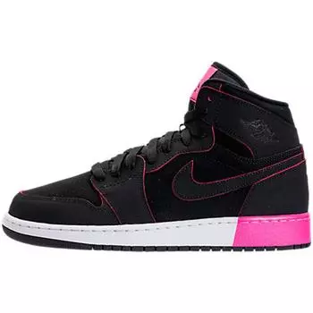 Детские кроссовки Air Jordan 1 Retro High GG Black Hyper Pink Hyper-Pink-White-Black 332148-024