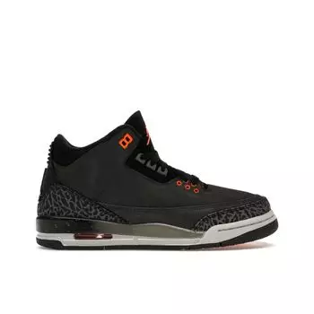 Детские кроссовки Air Jordan 3 Retro GS Fear 2023 Grey Night-Stadium Total-Orange DM0967-080 36