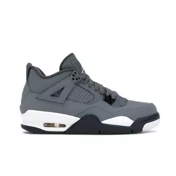 Детские кроссовки Air Jordan 4 Retro GS Cool Grey 2019 Chrome Dark-Charcoal 408452-007