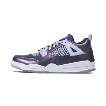 Детские кроссовки Air Jordan 4 Retro SE PS Monsoon Blue Melon-Tint White Armory-Blue BQ9042-400