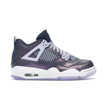 Детские кроссовки Air Jordan 4 Retro SE GS Monsoon Blue Melon-Tint White Armory-Blue BQ9043-400