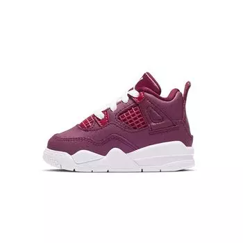 Детские кроссовки Air Jordan 4 Retro TD For The Love Of The Game Purple True-Berry Rush-Pink BQ7672-661