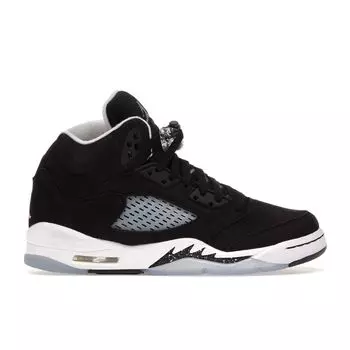Детские кроссовки Air Jordan 5 Retro GS Oreo 2013 Black Cool-Grey White 440888-035