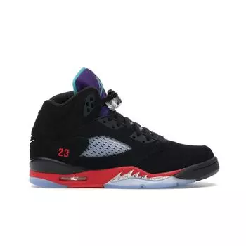 Детские кроссовки Air Jordan 5 Retro GS Top 3 Black Fire-Red Grape-Ice CZ2989-001