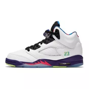 Детские кроссовки Air Jordan 5 Retro GS Alternate Bel-Air White Court-Purple Racer-Pink DB3024-100