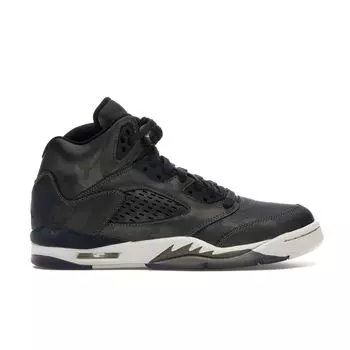 Детские кроссовки Air Jordan 5 Retro Premium GS Heiress Black Light-Bone-Metallic-Field 919710-030